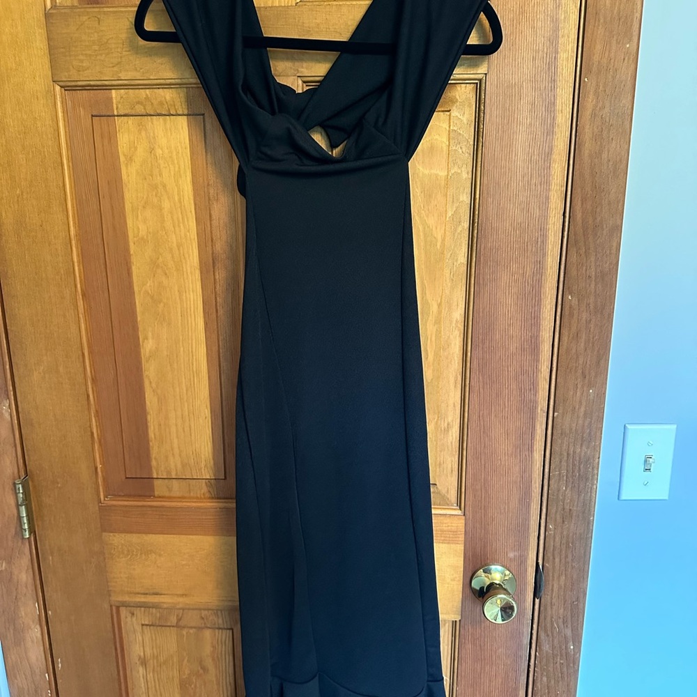 PrettyLittleThing Black Dress